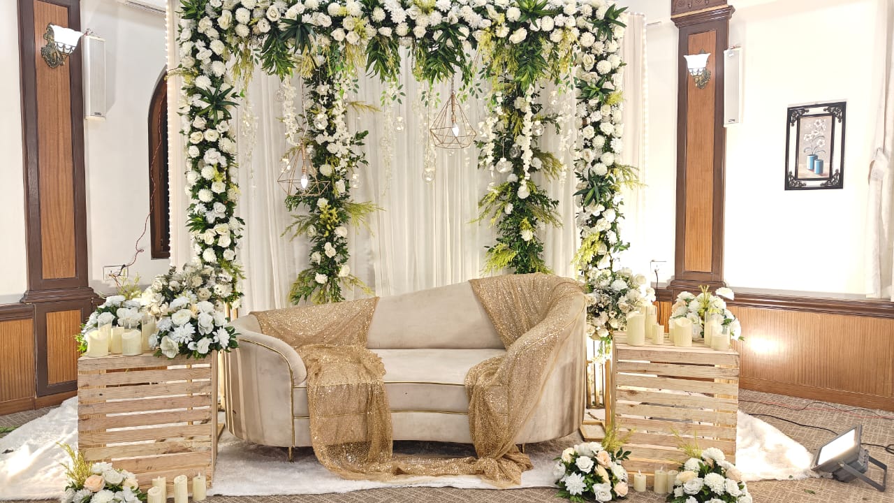 Wedding Stage Decor by Be Creative